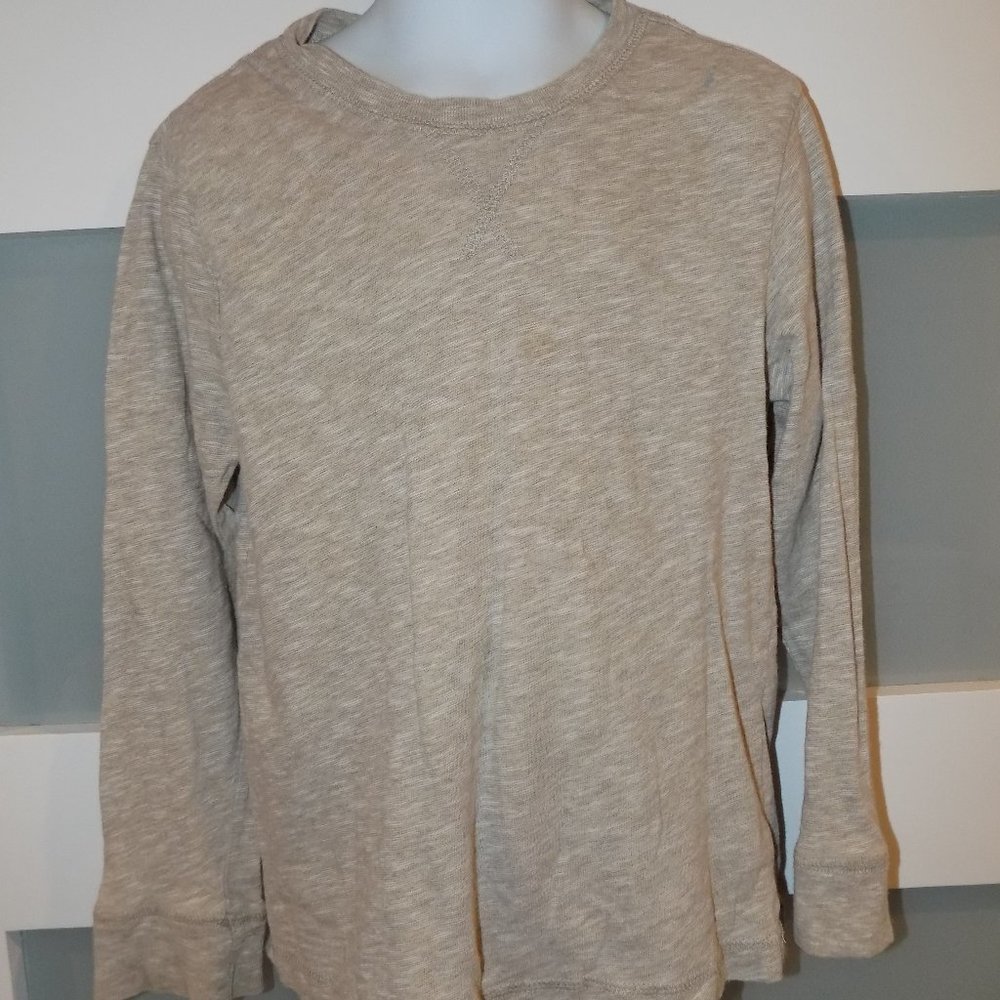 Tucker & Tate Brown Heathered LS Shirt Size 5/6 Boy's